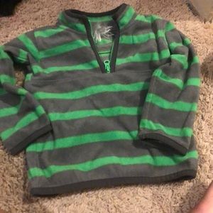 Grey n green sweater